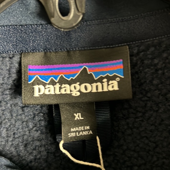 Patagonia men better fleece jacket size X-Large navy new with tag - Picture 3 of 9